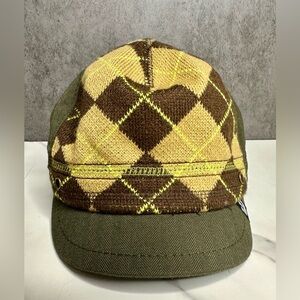 Goorin Bros Argyle Knit Cap– Size Small